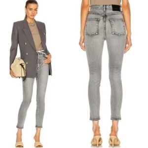Moussy Vintage Gray High Waist Jeans